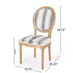 Sedie da pranzo imbottite Newman French Country (confezione da 2)