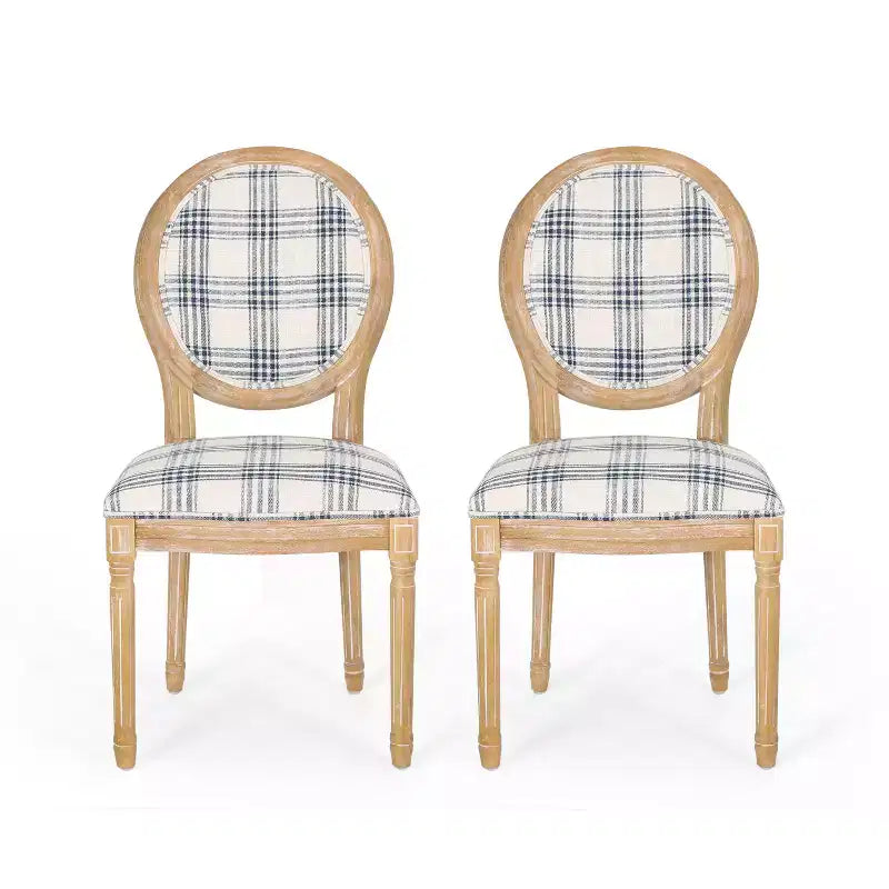 Sedie da pranzo imbottite Newman French Country (confezione da 2)