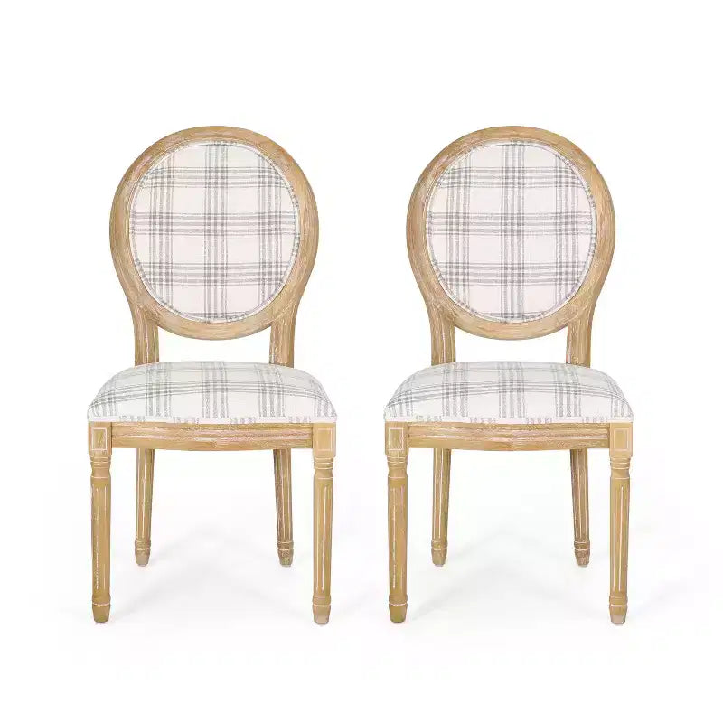 Sedie da pranzo imbottite Newman French Country (confezione da 2)