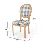 Sedie da pranzo imbottite Newman French Country (confezione da 2)