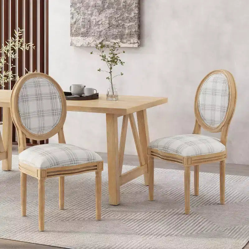 Sedie da pranzo imbottite Newman French Country (confezione da 2)