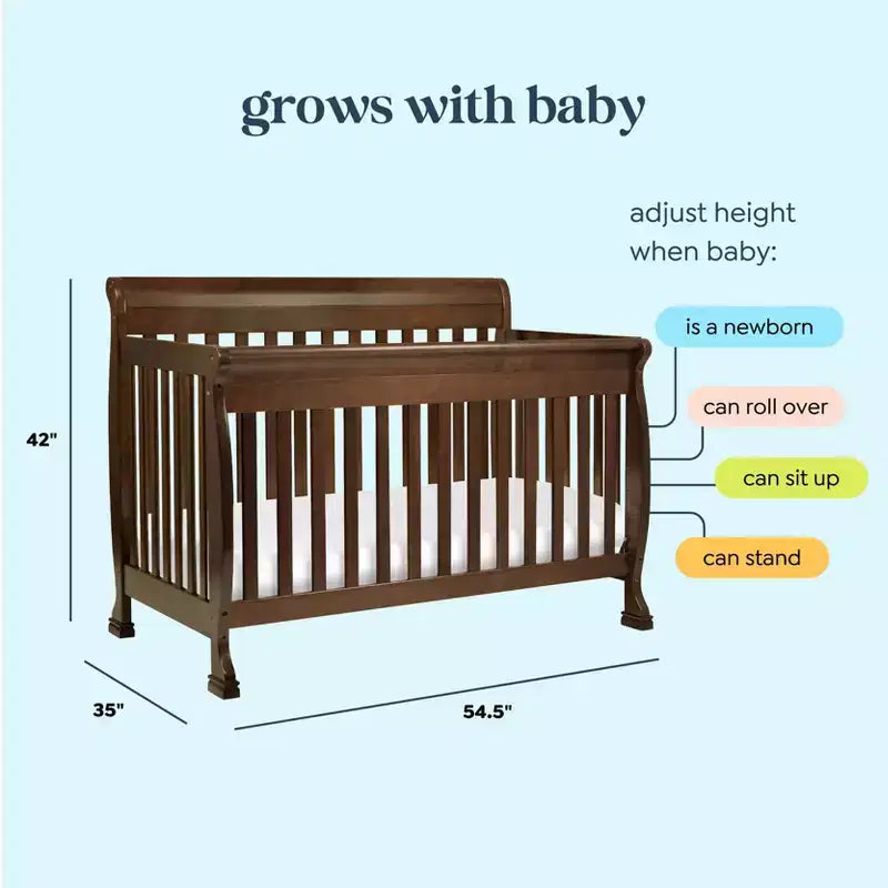 Lettino convertibile 4-in-1 Kalani