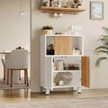 Storage Sideboard Buffet Cabinet with Sliding Doors Adjustable Shelves,Floor Standing Display Cabinet, Bookshelf for Living Room