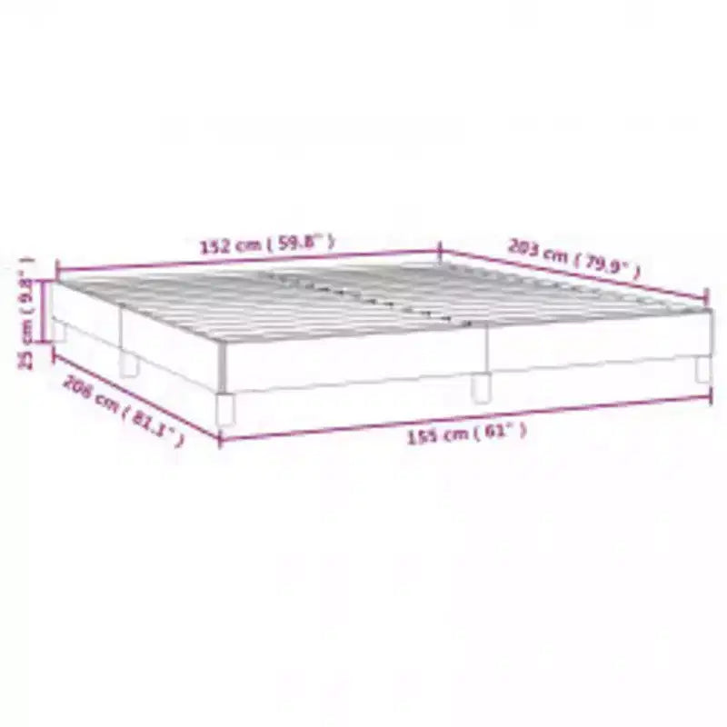 Giroletto in velluto grigio chiaro, legno ingegnerizzato, compensato Queen