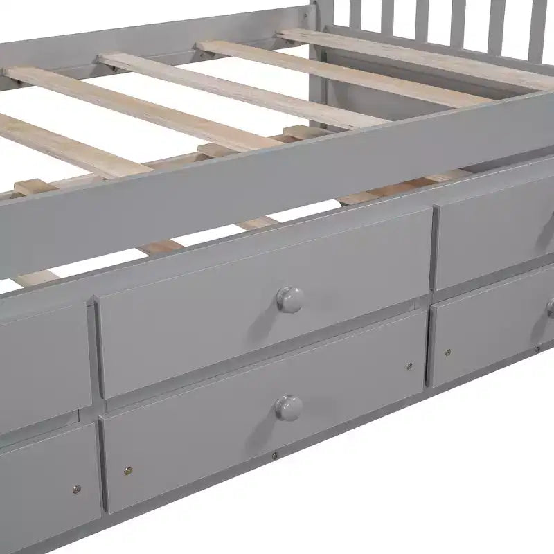 Divano letto singolo e matrimoniale con letto estraibile e cassetti contenitore