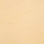 Sgabello alto da bancone con piano rotondo in legno non rifinito - Legno di abete - 24"