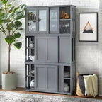 Armadietto impilabile Pacific Modular Design con ante scorrevoli