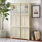Armadietto impilabile Pacific Modular Design con ante scorrevoli