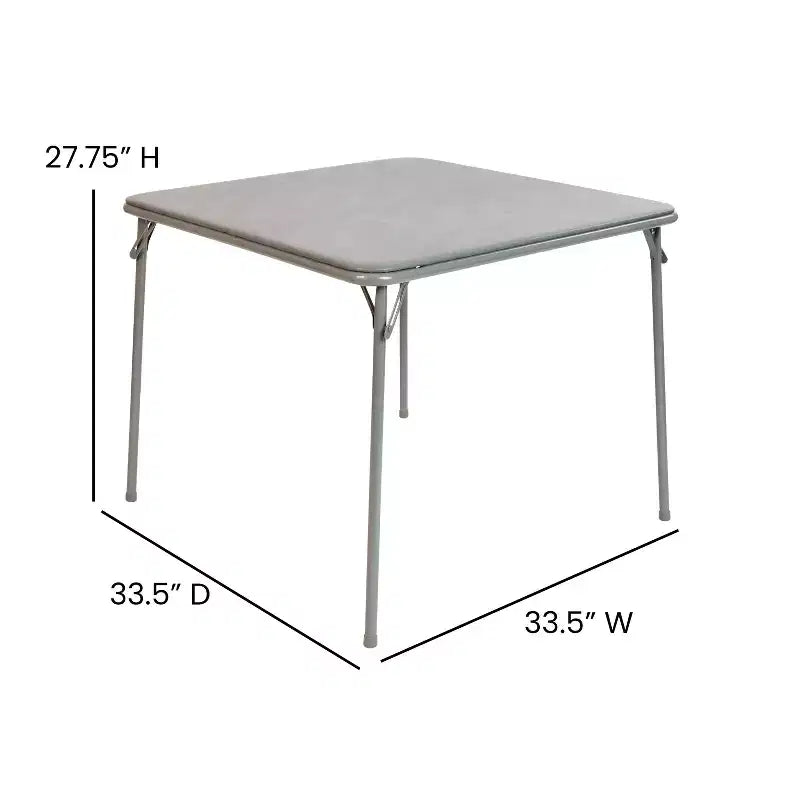Tavolo pieghevole con piano in vinile - Tavolo da gioco - Tavolo portatile