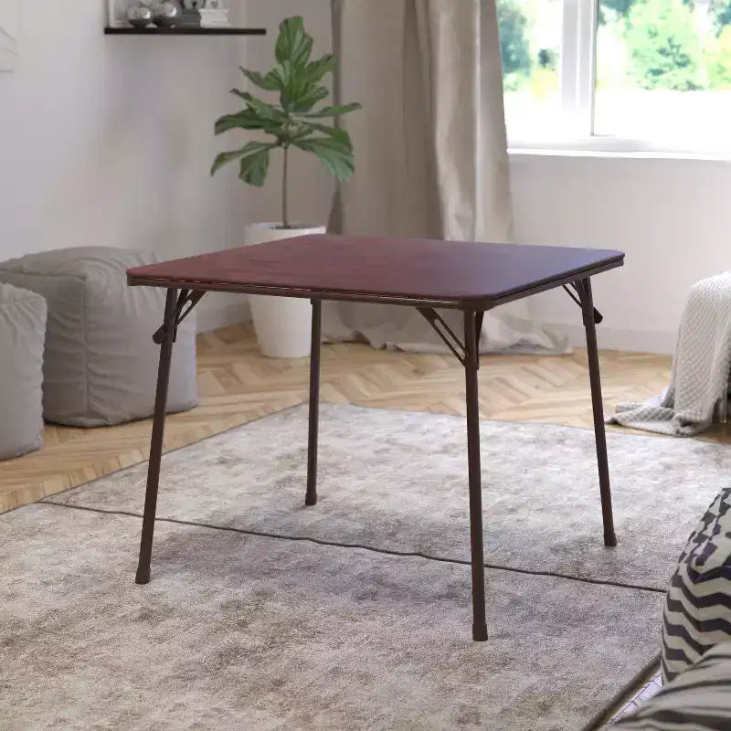 Tavolo pieghevole con piano in vinile - Tavolo da gioco - Tavolo portatile
